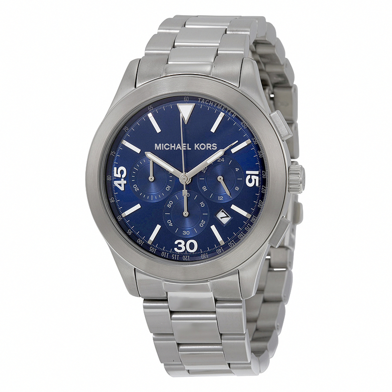 Michael Kors Watches : MK8451 Quartz Chronograph Date Stainless Steel Men Watch