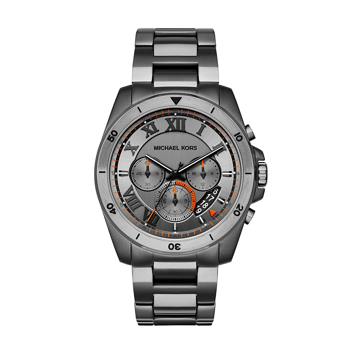 Michael Kors Watches : MK8465 Grey Dial Stop Watch Men Watch