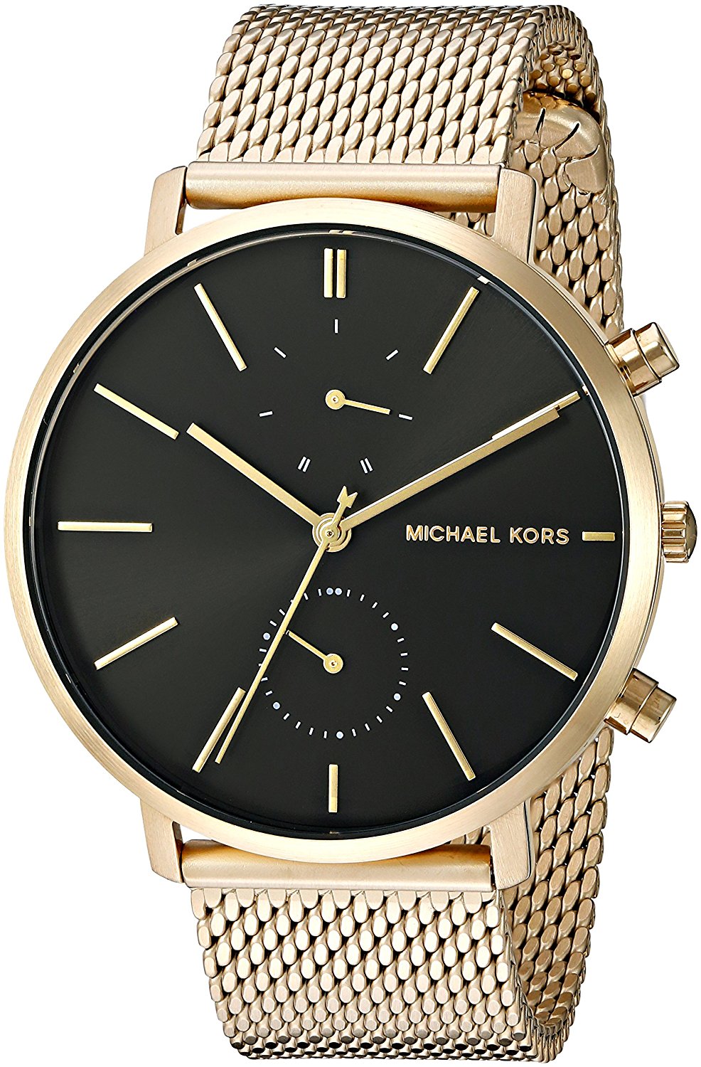 Michael Kors Watches : MK8503 Black Dial Stainless Steel Band Men Watch