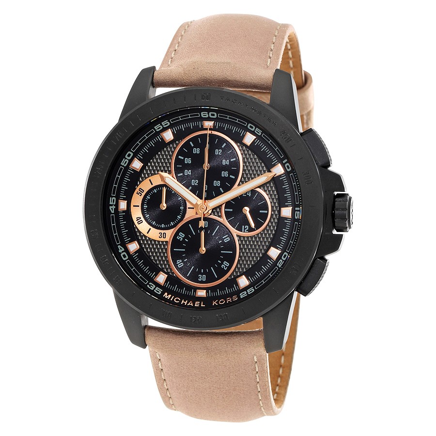 Michael Kors Watches : MK8520 Black Quartz Men Watch