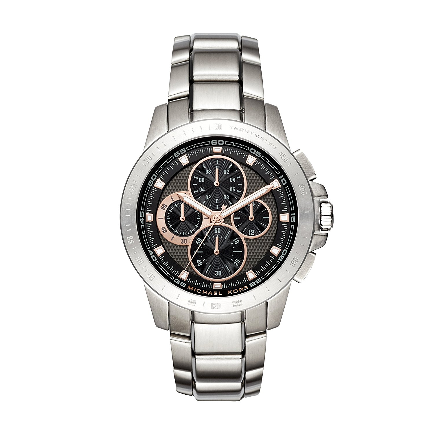 Michael Kors Watches : MK8528 Grey Dial Stainless Steel Men Watch