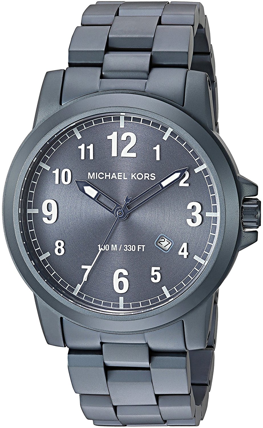 Michael Kors Watches : MK8533 Blue Dial Stainless Steel Band Men Watch