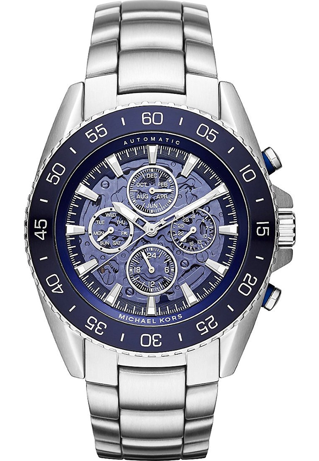 Michael Kors Watches : MK9024 Blue Dial Stainless Steel Men Watch