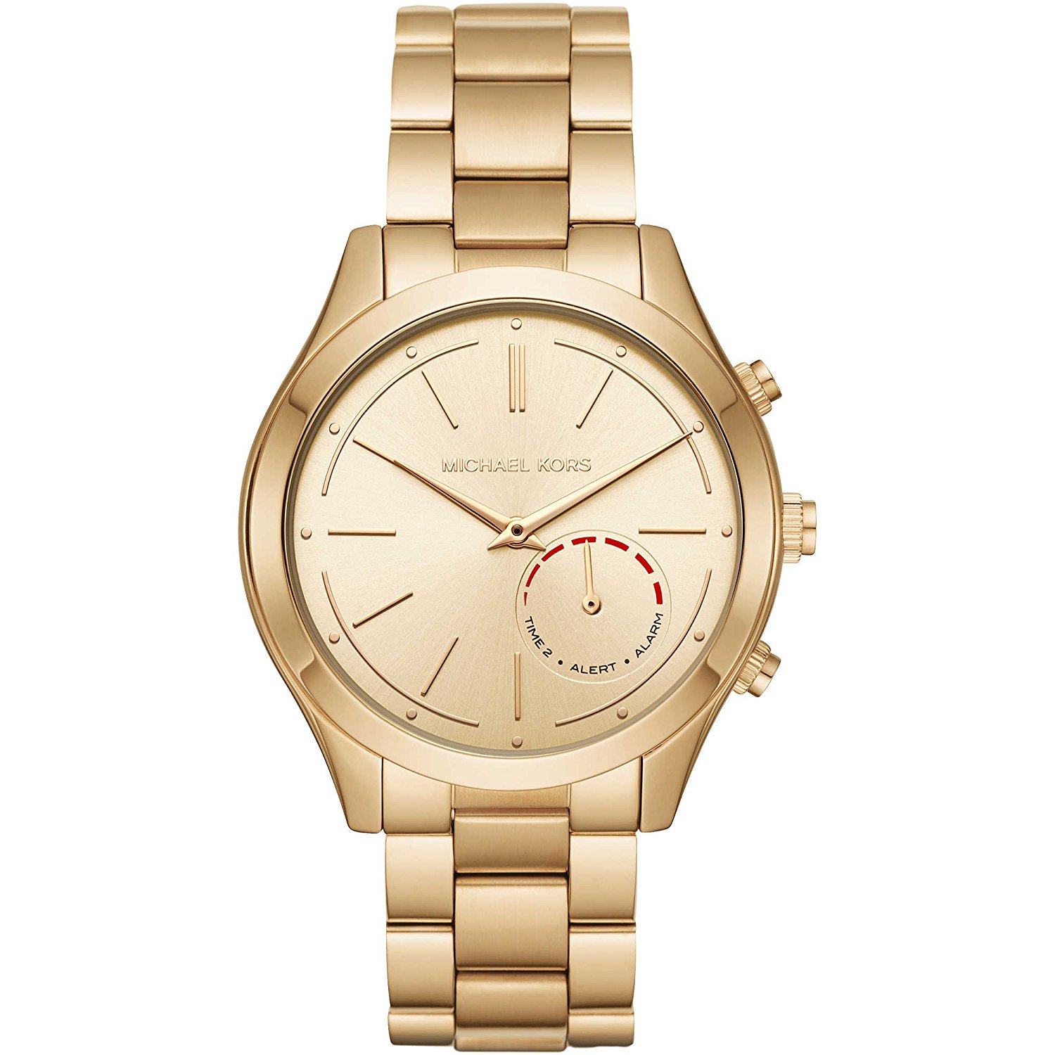 Michael Kors Watches : MKT4002 Gold Dial Stainless Steel Women Watch
