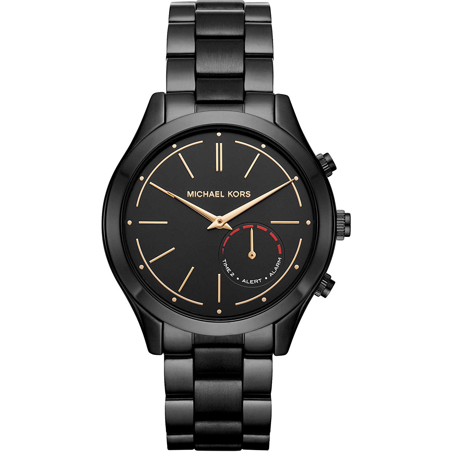 Michael Kors Watches : MKT4003 Black Dial Stainless Steel Women Watch