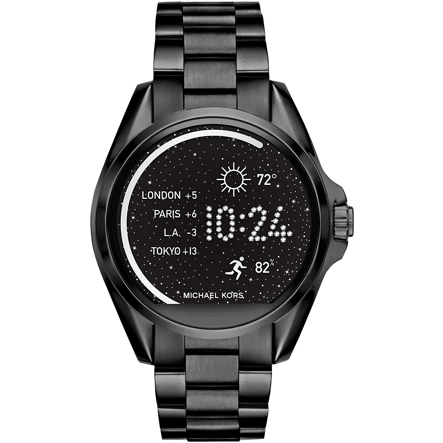 Michael Kors Watches : MKT5005 Lcd Dial Stainless Steel Women Watch