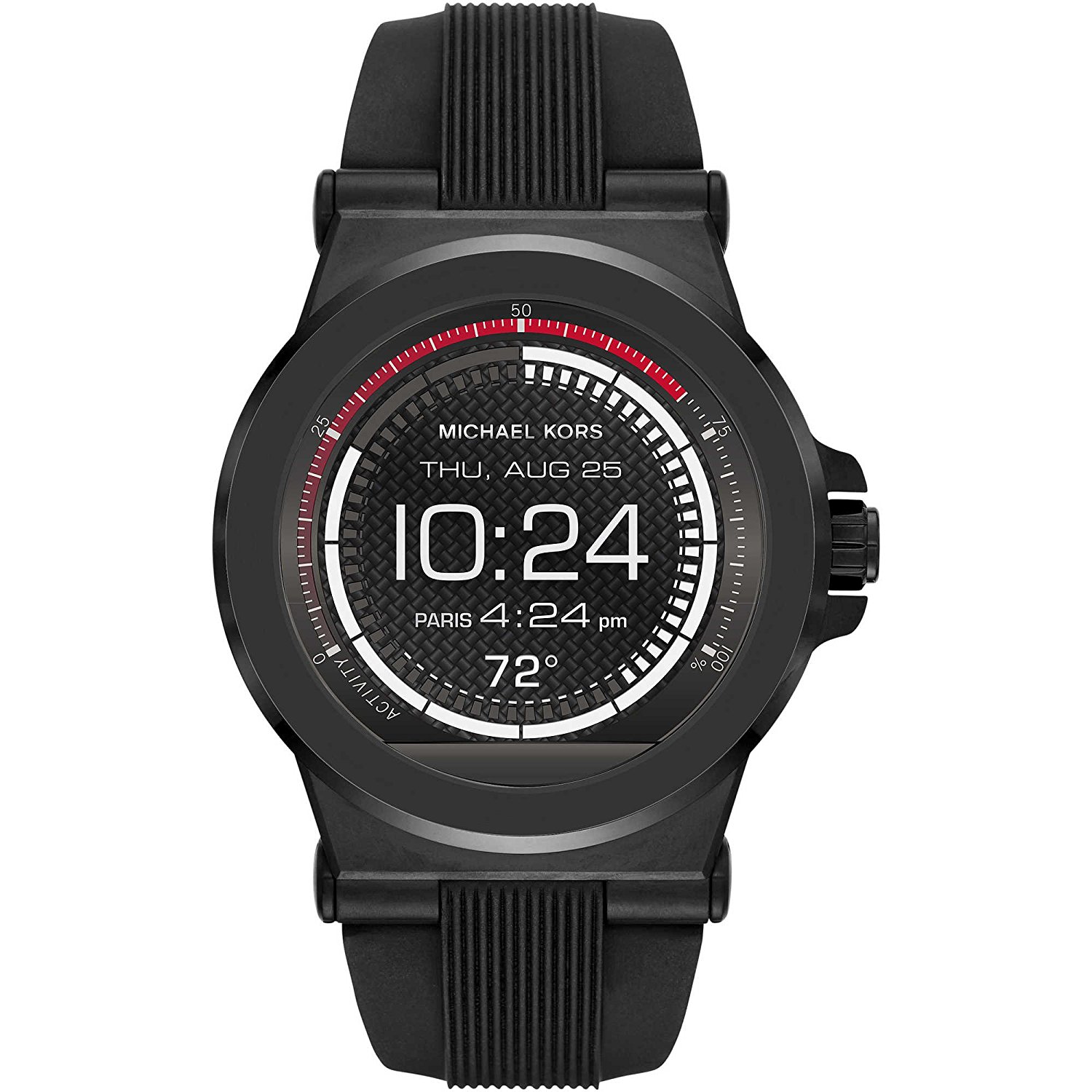 Michael Kors Watches : MKT5011 Lcd Dial Bluetooth Calories Counter Alarm Multi Face Men Watch