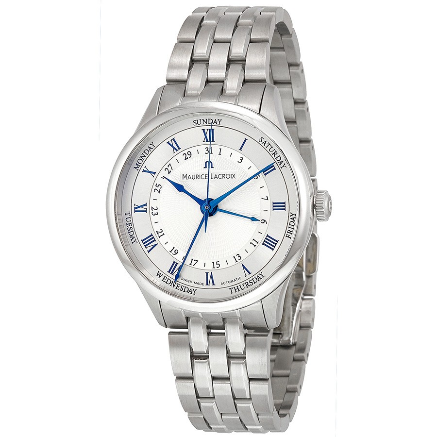 Maurice Lacroix Watches : MP6507-SS002-110 Silver Automatic Men Watch