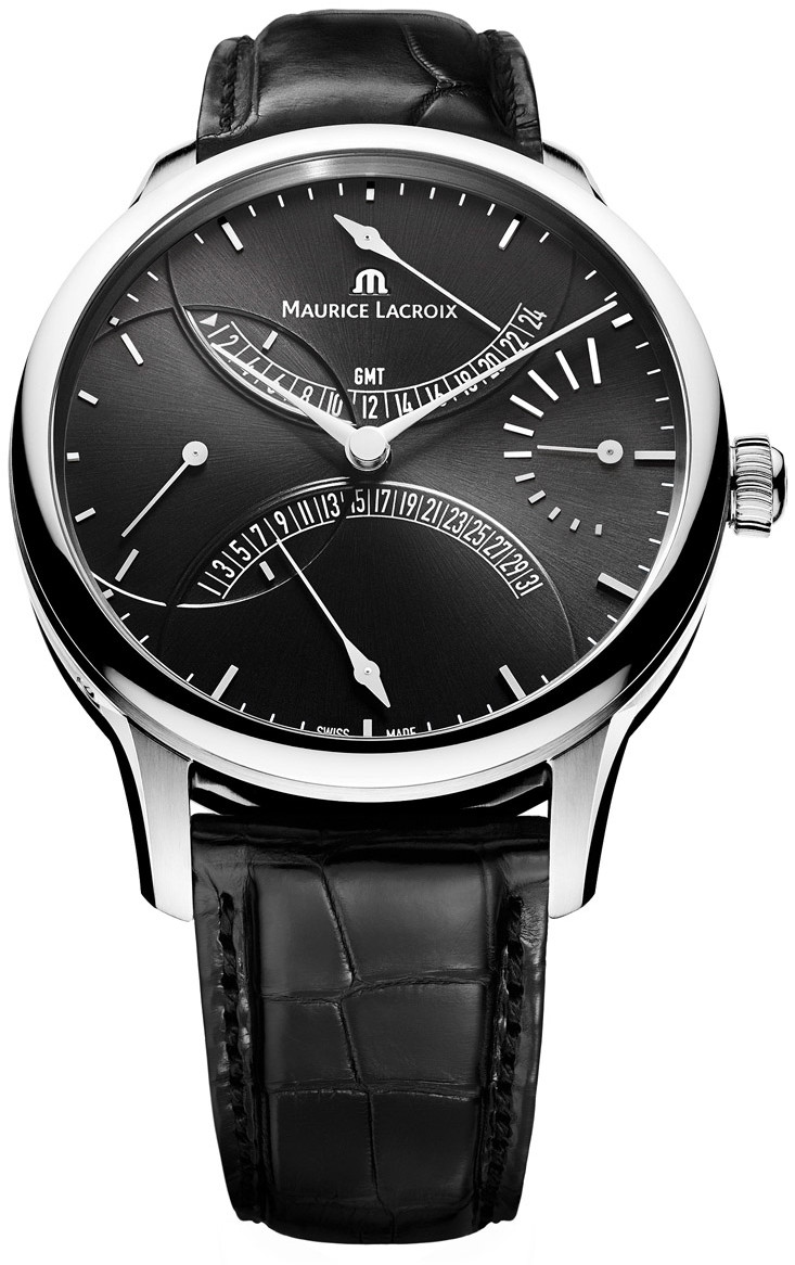 Maurice Lacroix Watches : MP6518-SS001-330 Automatic Double Retrograde Men Watch