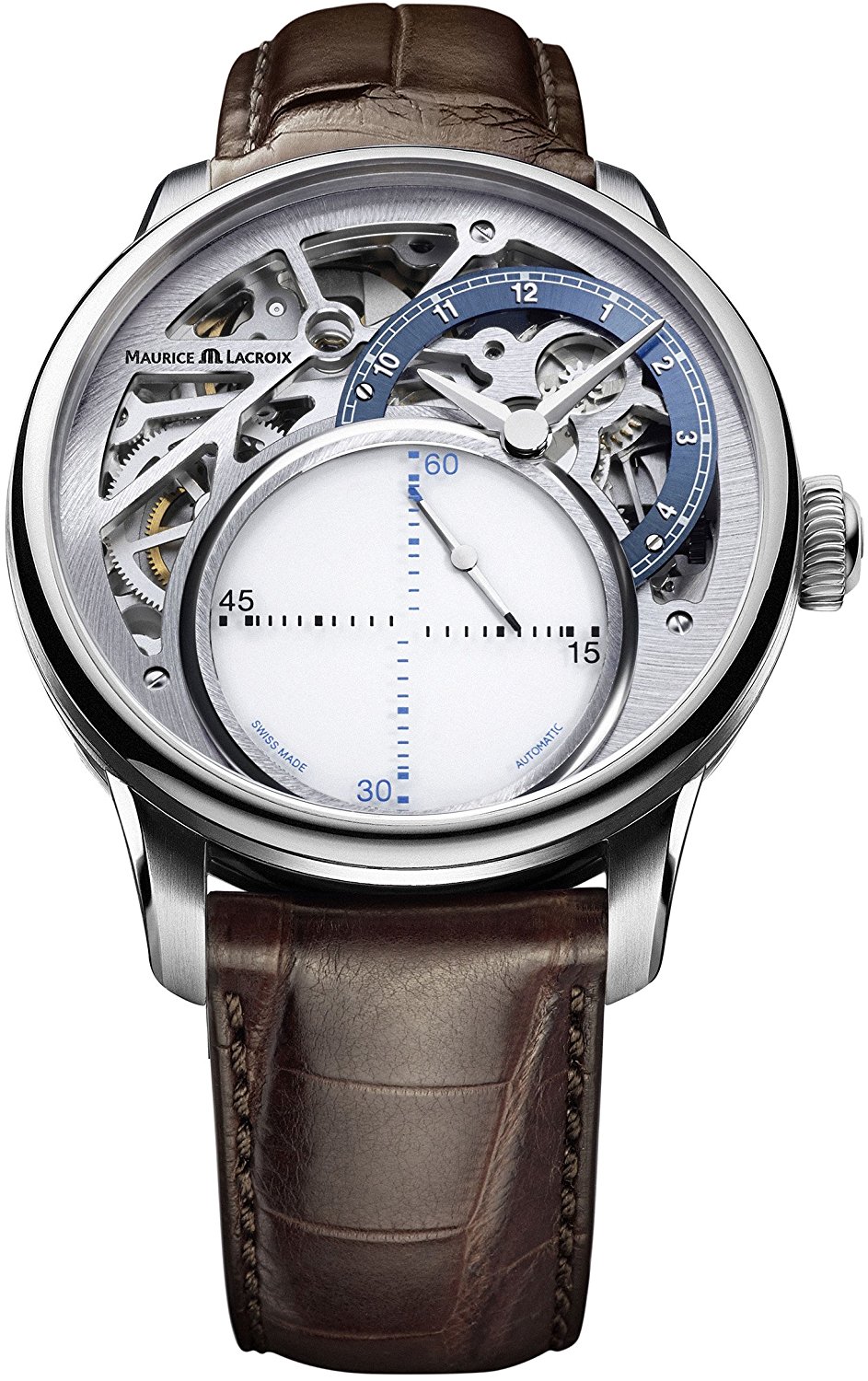 Maurice Lacroix Watches : MP6558-SS001-094 Skeleton Automatic Men Watch