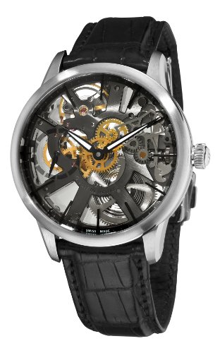 Maurice Lacroix Watches : MP7138-SS001-030 Mechanical Hand-wind Stainless Steel Men Watch