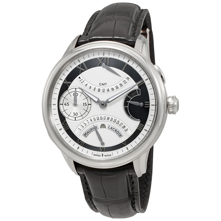 Maurice Lacroix Watches : MP7218-SS001-110 Silver Automatic Men Watch