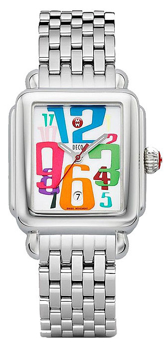 Michele Watches : MWW06T000023 Quartz Stainless Steel Women Watch