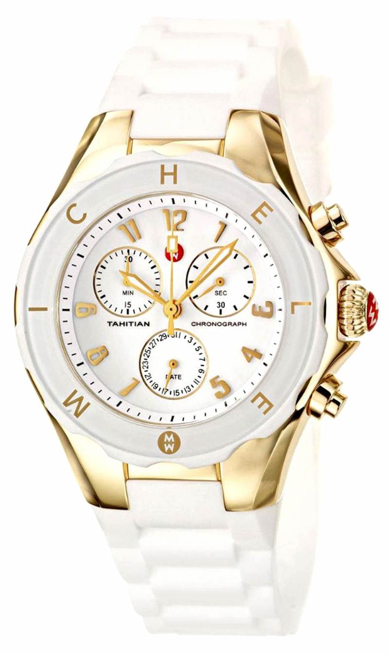 Michele Watches : MWW12F000006 Quartz Chronograph Women Watch