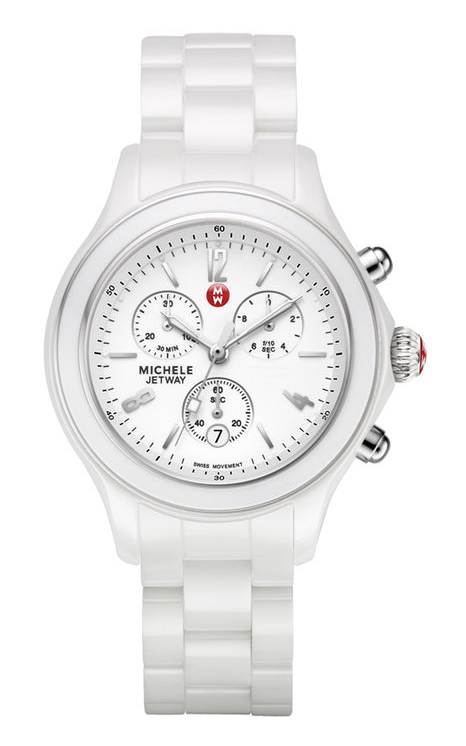 Michele Watches : MWW17B000002 Quartz Ceramic Women Watch