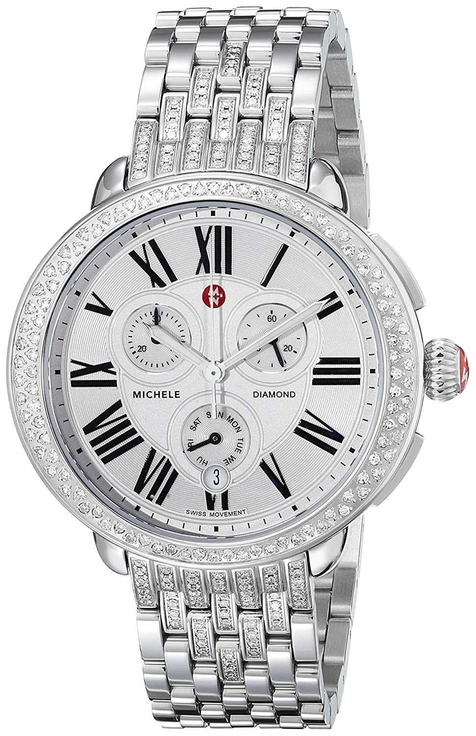 Michele Watches : MWW21A000010 Swiss Quartz Dial Color