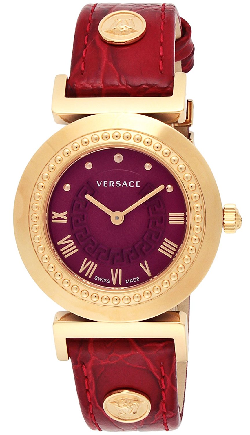 Versace Watches : P5Q80D800S800 Red Dial Women Watch