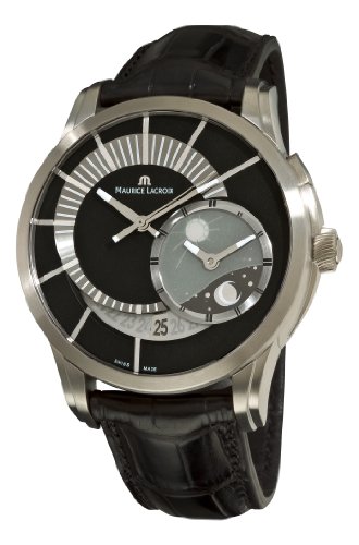 Maurice Lacroix Watches : PT6108-TT031-391 Automatic Titanium Men Watch