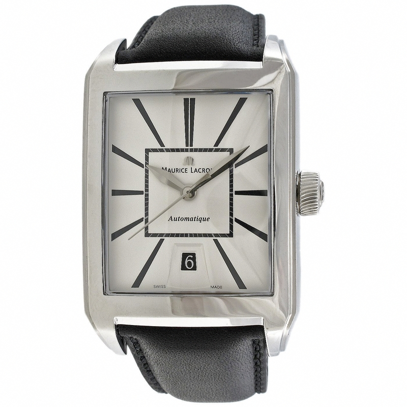 Maurice Lacroix Watches : PT6117-SS001-130 Automatic Stainless Steel Men Watch
