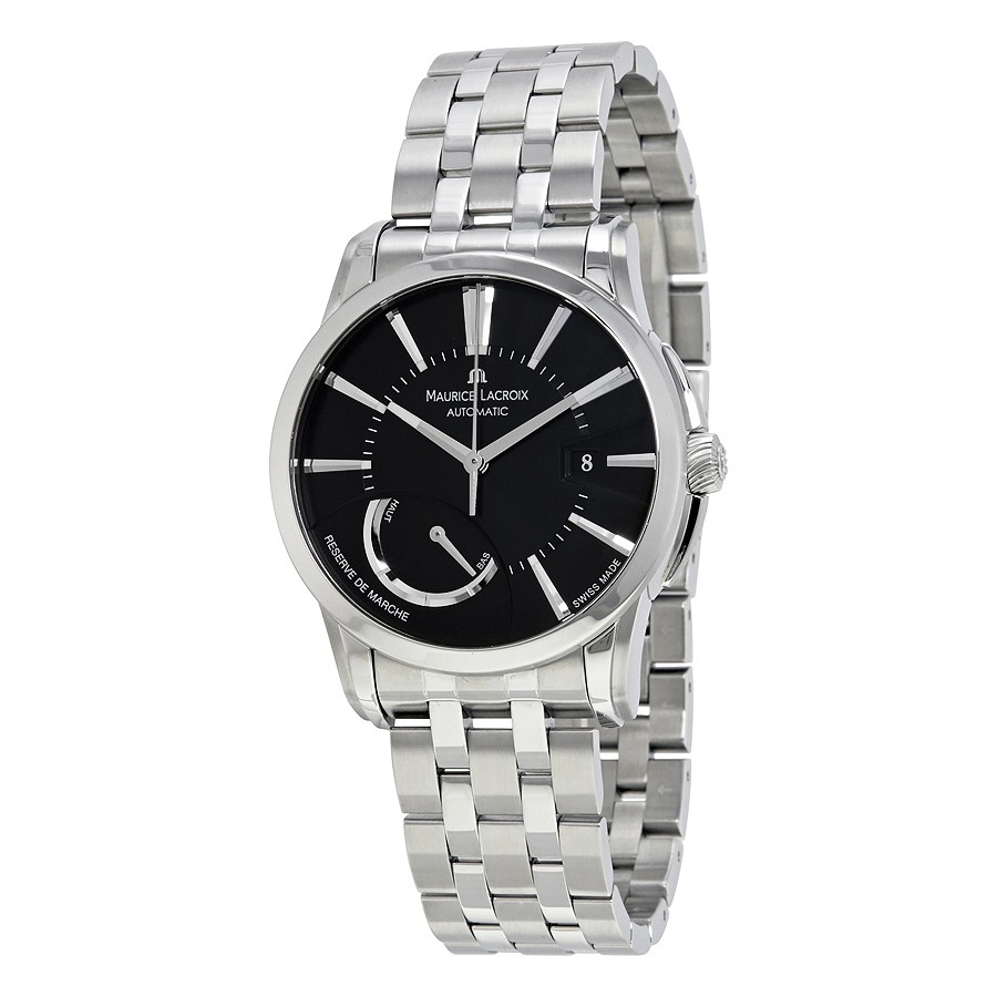 Maurice Lacroix Watches : PT6168-SS002-331 Black Automatic Men Watch