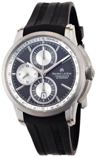Maurice Lacroix Watches : PT6188-TT031-830 Automatic Titanium Men Watch