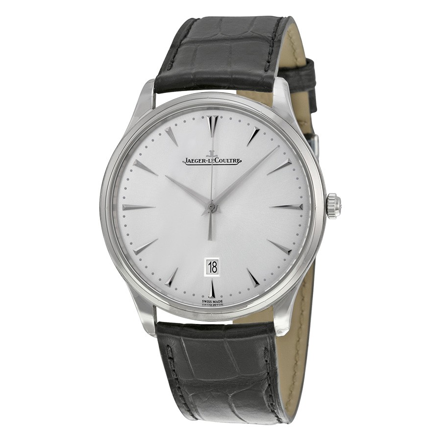 Jaeger-LeCoultre Watches : Q1288420 Silvered Sunray Automatic Men Watch