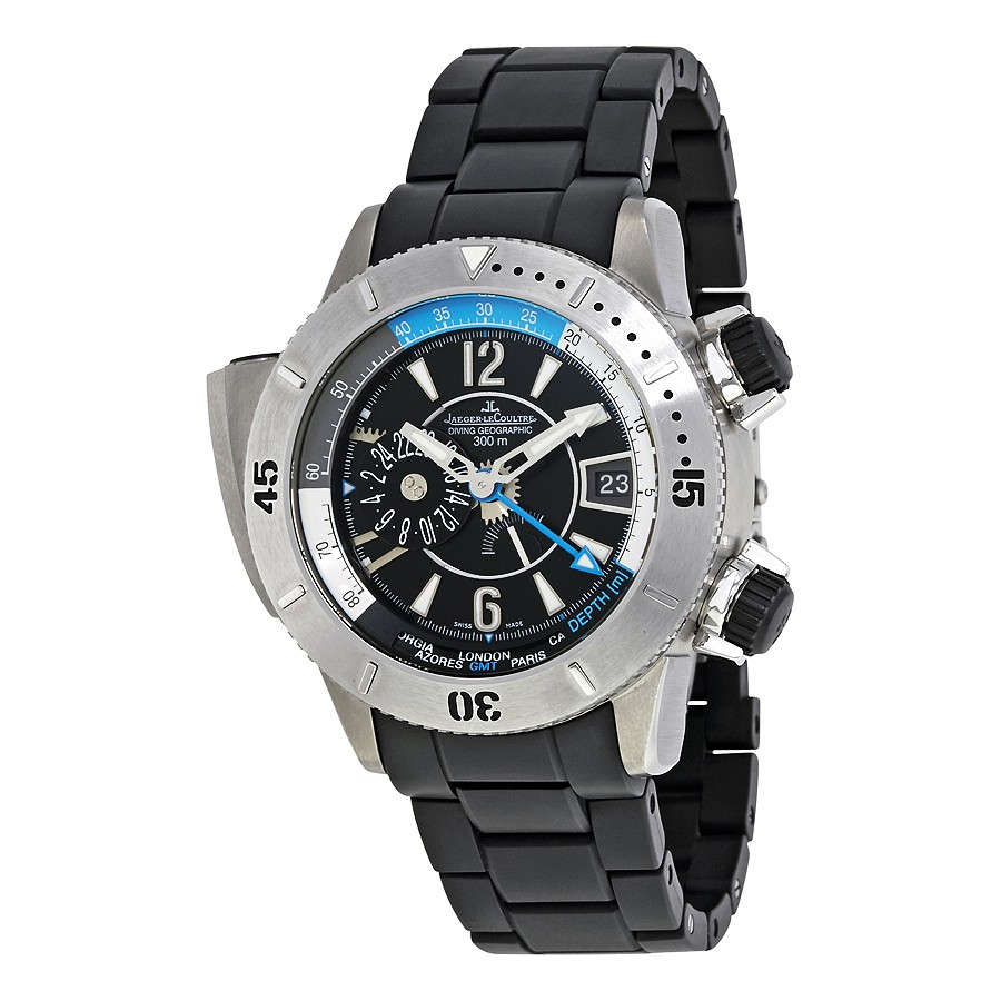 Jaeger-LeCoultre Watches : Q185T770 Black Automatic Men Watch