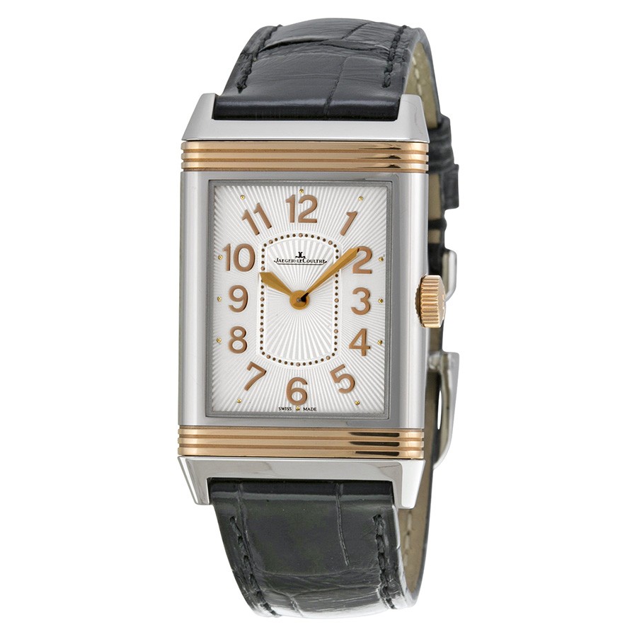 Jaeger-LeCoultre Watches : Q3204422 Silver (guilloche And Sunray) Quartz Women Watch