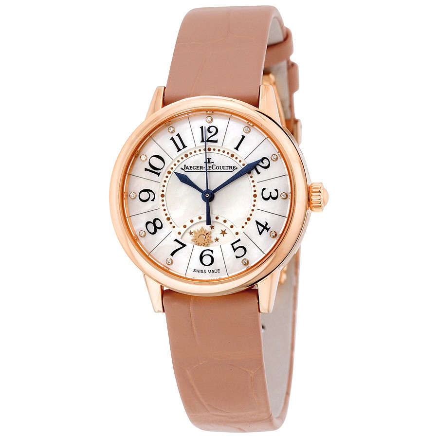 Jaeger-LeCoultre Watches : Q3462490 Mother Of Pearl With 11 Diamonds (0.02 Carats) Automatic Women Watch