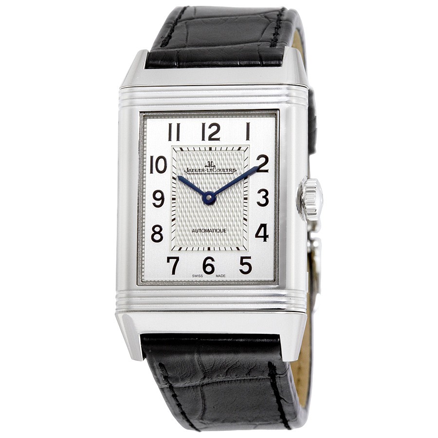 Jaeger-LeCoultre Watches : Q3828420 Silver Guilloche Automatic Men Watch