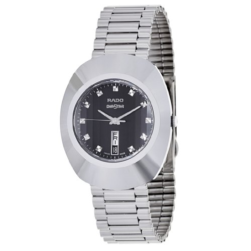 Rado Watches : R12305153 Quartz Analog Day Date Stainless Steel Men Watch
