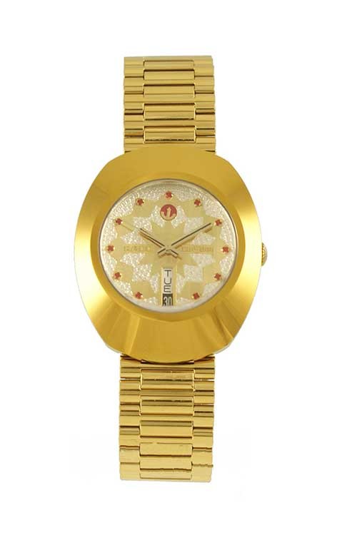 Rado Watches : R12413073 Automatic Day Date Gold Plated Stainless Steel Men Watch