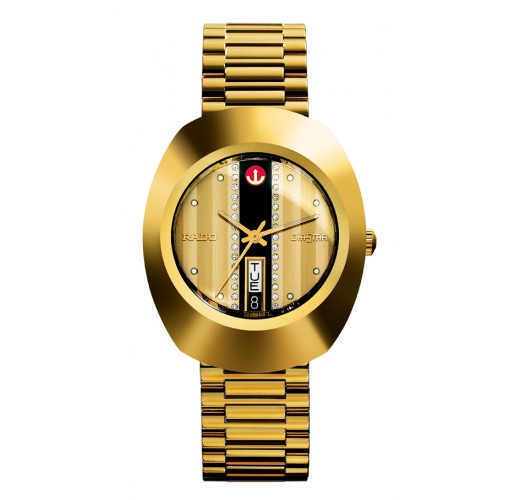 Rado Watches : R12413343 Automatic Day Date Gold Tone Stainless Steel Men Watch
