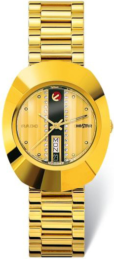 Rado Watches : R12413344 Automatic Day Date Gold Plated Stainless Steel Men Watch