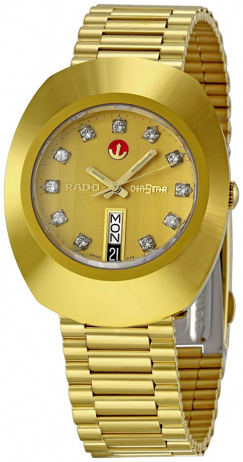 Rado Watches : R12413493 Automatic Gold Tone Stainless Steel Day Date Men Watch