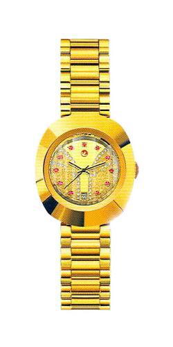 Rado Watches : R12416034 Automatic Gold Tone Steel Gold Tone/diamond Dial Gold Tone Steel Band Women Watch