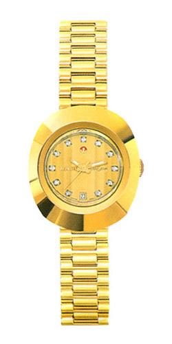Rado Watches : R12416633 Automatic Gold Tone Steel Gold Tone Dial Gold Tone Steel Band Women Watch