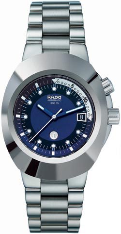 Rado Watches : R12639163 Automatic Steel Blue Dial Steel Band Men Watch