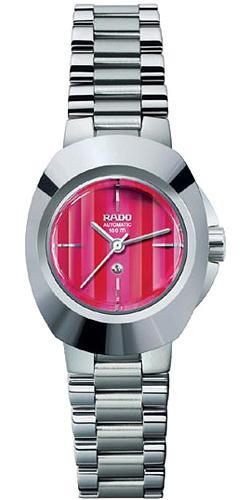 Rado Watches : R12697313 Automatic Steel Red Dial Steel Band Women Watch