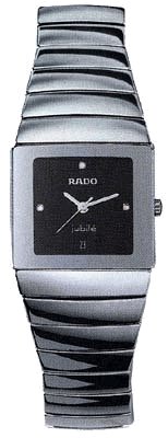 Rado Watches : R13333732 Black Dial Ceramic Band Women Watch