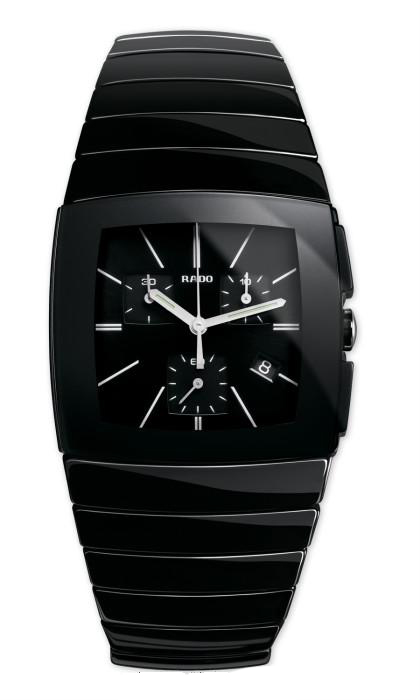 Rado Watches : R13477192 Quartz Chronograph Date Black Ceramic Men Watch