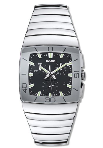 Rado Watches : R13600022 Black Dial Ceramic Band Men Watch