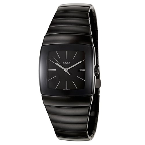 Rado Watches : R13766172 Quartz Analog Date Black Ceramic Men Watch