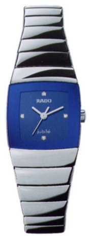 Rado Watches : R13812702 Blue-diamonds Dial Ceramic Band Women Watch