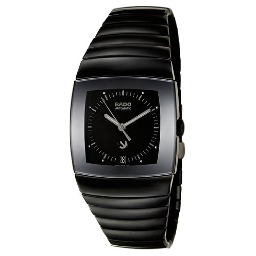 Rado Watches : R13882182 Automatic Black Dial Black Ceramic Men Watch