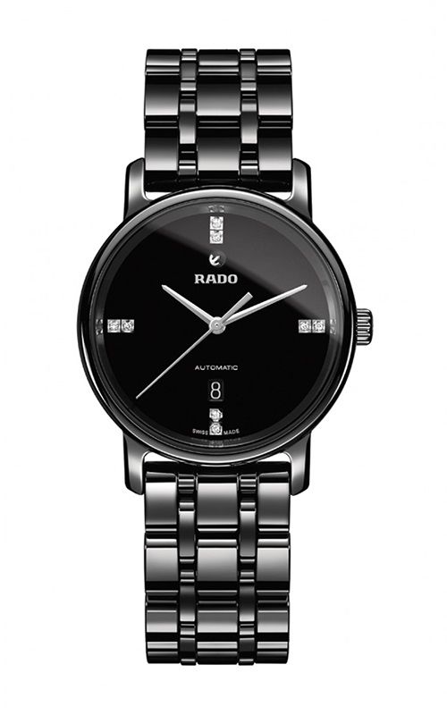 Rado Watches : R14043717 Black Automatic Self Winding Women Watch