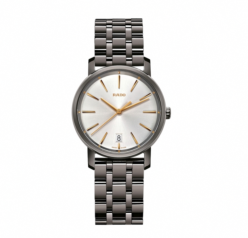 Rado Watches : R14064107 Quartz Analog Date Ceramic Women Watch
