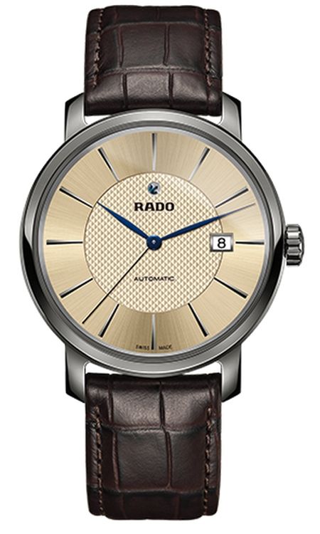 Rado Watches : R14074256 Champagne Automatic Self Winding Men Watch