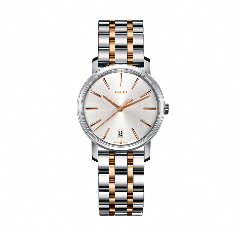 Rado Watches : R14089103 Quartz Analog Date Two Tone Stainless Steel Women Watch