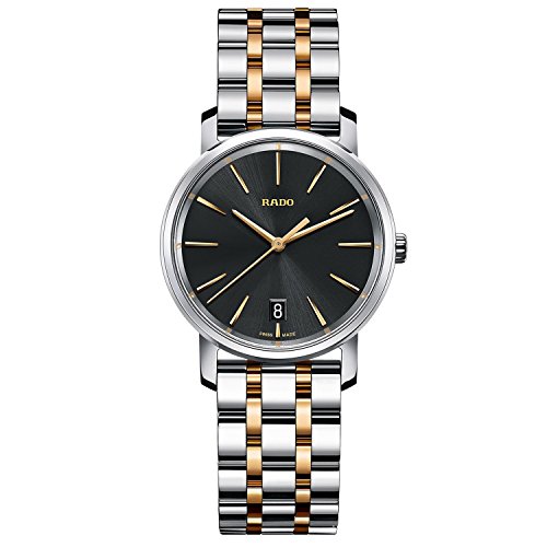 Rado Watches : R14089163 Quartz Analog Date Two Tone Stainless Steel Men Watch